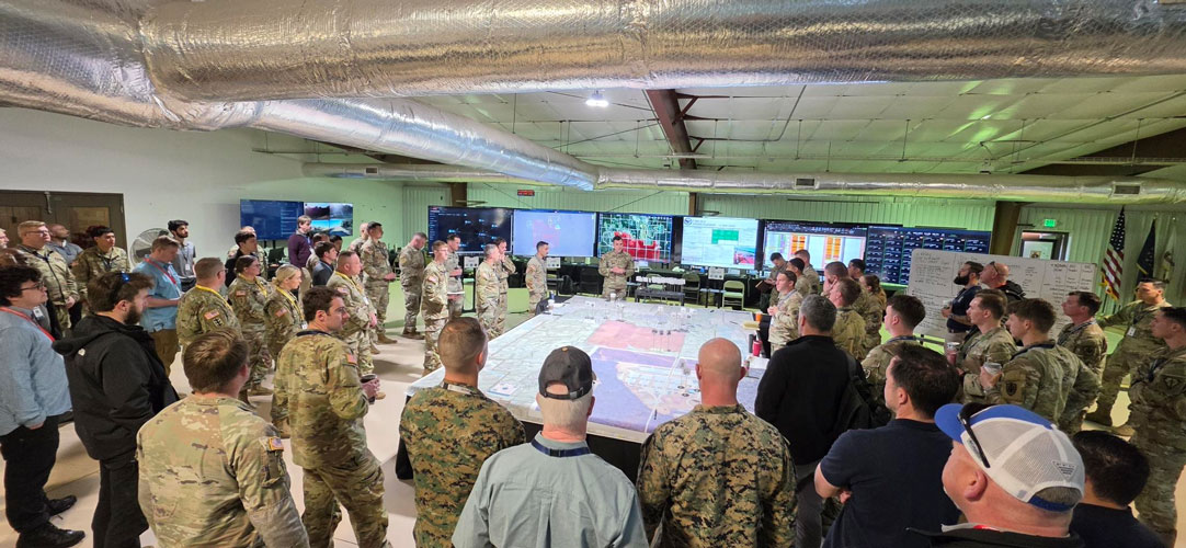 T-Rex military meeting