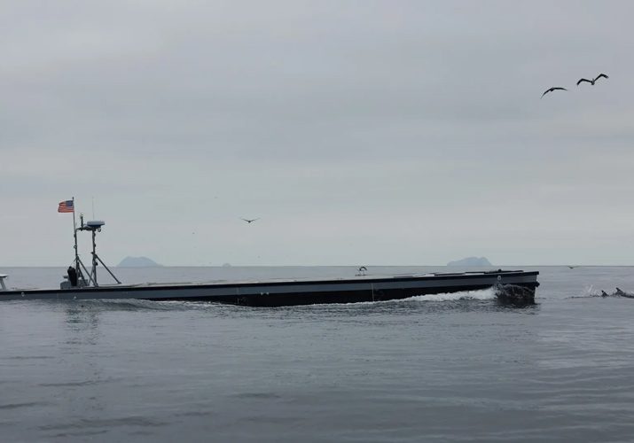 An Autonomous Low Profile Vessel off the coast of California Photo Patrick King DVIDS